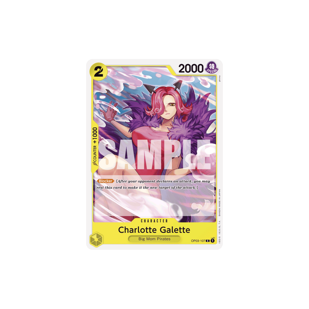 Charlotte Galette - OP03-107 - C - Yellow Charlotte Katakuri