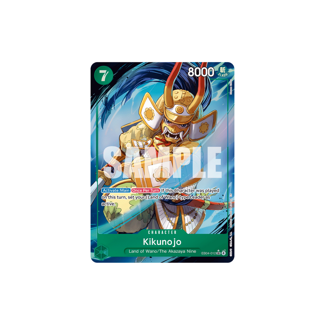 Kikunojo - EB04-012 - SR Parallel - The Azure Sea's Seven