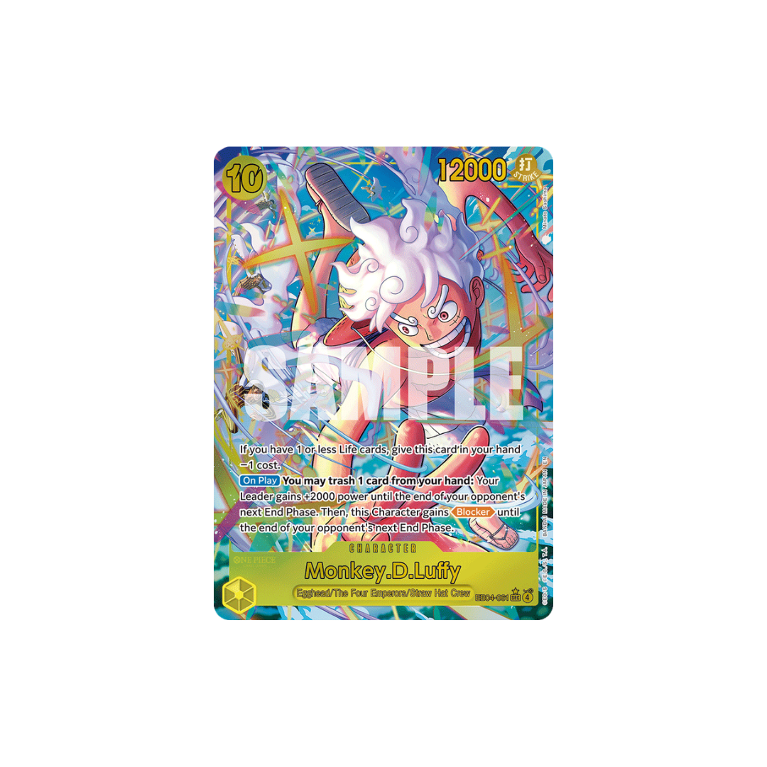 Monkey.D.Luffy - EB04-061 - SEC Parallel - Adventure On Kami's Island
