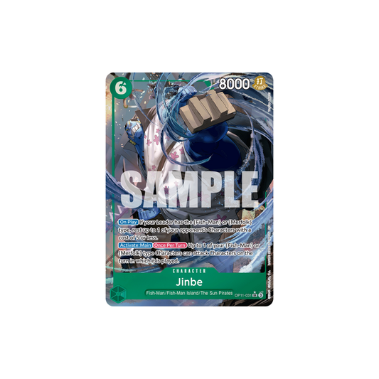 Jinbe - OP11-031 - SR Parallel - A Fist Of Divine Speed