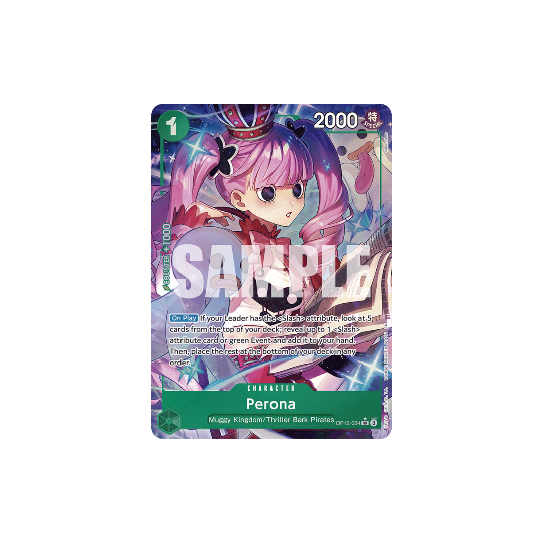 Perona - OP12-034 - SR Parallel - Legacy Of The Master