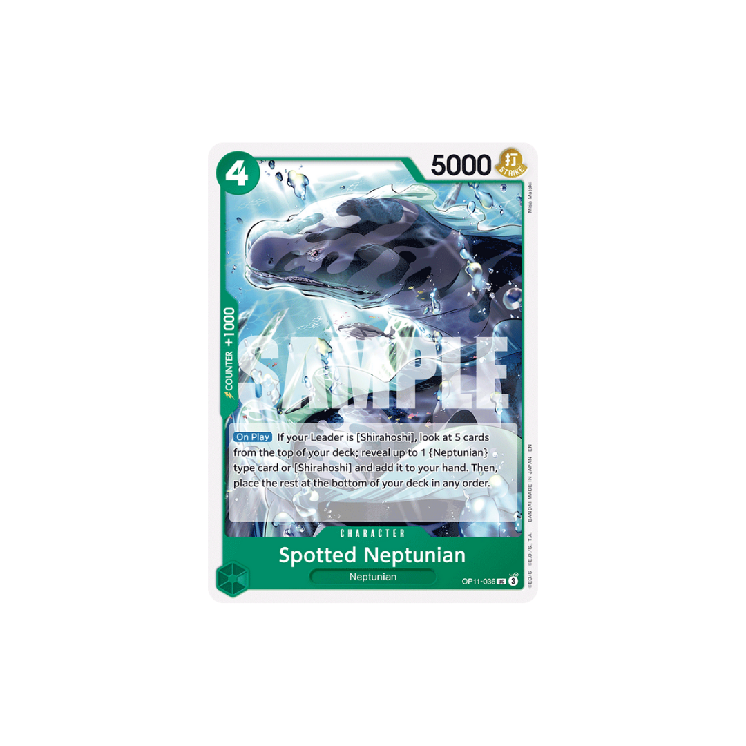 Spotted Neptunian - OP11-036 - UC - A Fist Of Divine Speed