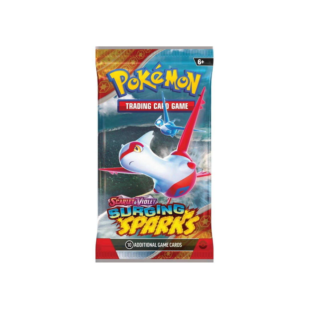 Surging Sparks Booster Pack Bremner TCG Surging Sparks Booster Pack Bremner TCG