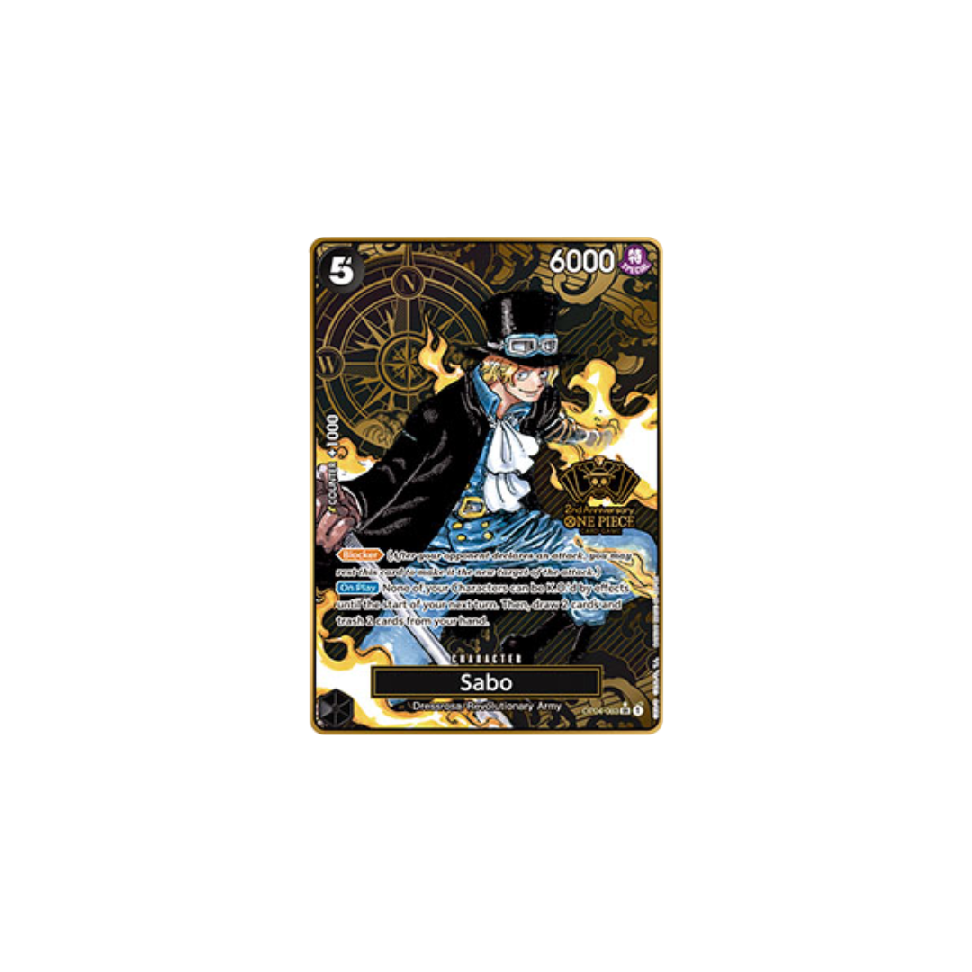 Sabo - OP04-083 - SR Parallel - Japanese 2nd Anniversary Set
