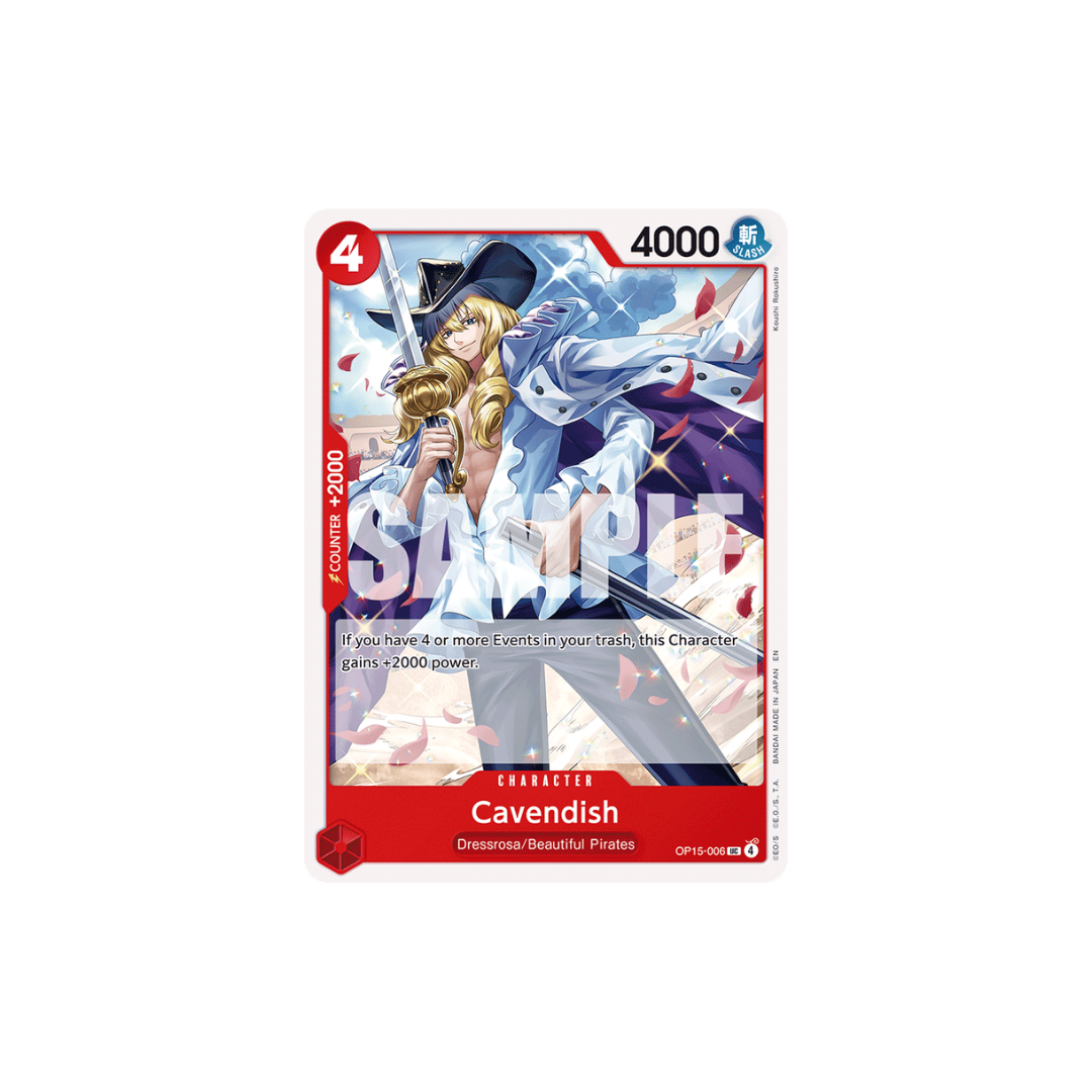 Cavendish - OP15-006 - UC - Adventure On Kami's Island