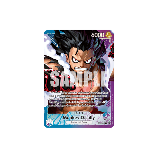 Monkey.D.Luffy - OP11-040 - L Parallel - A Fist Of Divine Speed