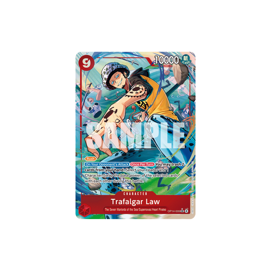 Trafalgar Law - OP14-009 - SR Parallel - The Azure Sea's Seven
