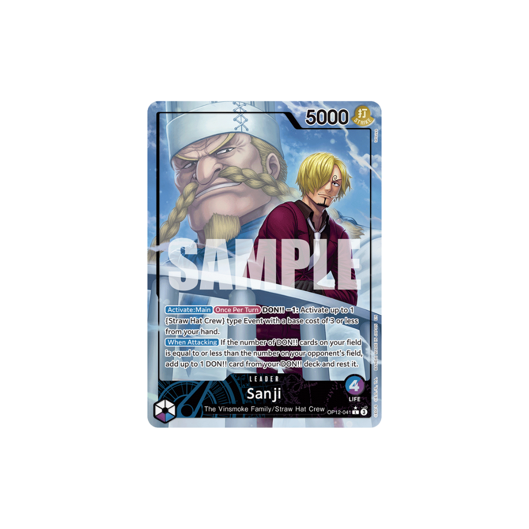 Sanji - OP12-041 - L Parallel - Legacy Of The Master