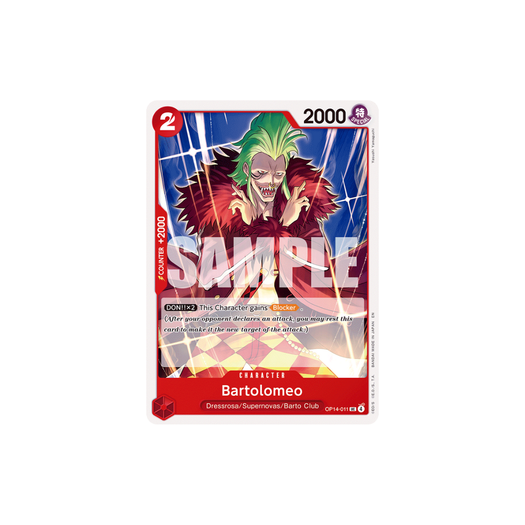 Bartolomeo - OP14-011 - UC - The Azure Sea's Seven