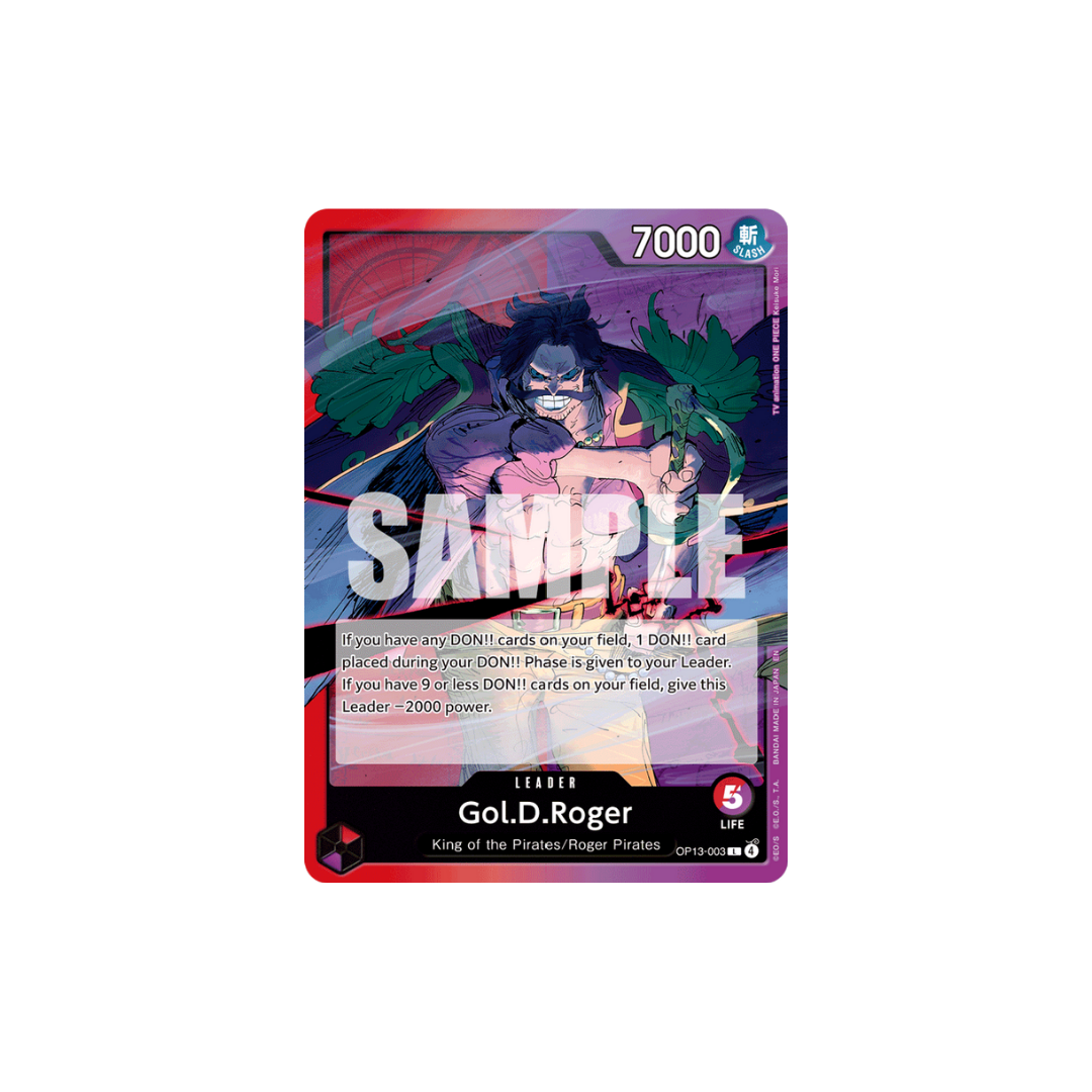 Gol.D.Roger - OP13-003 - L - Carrying On His Will