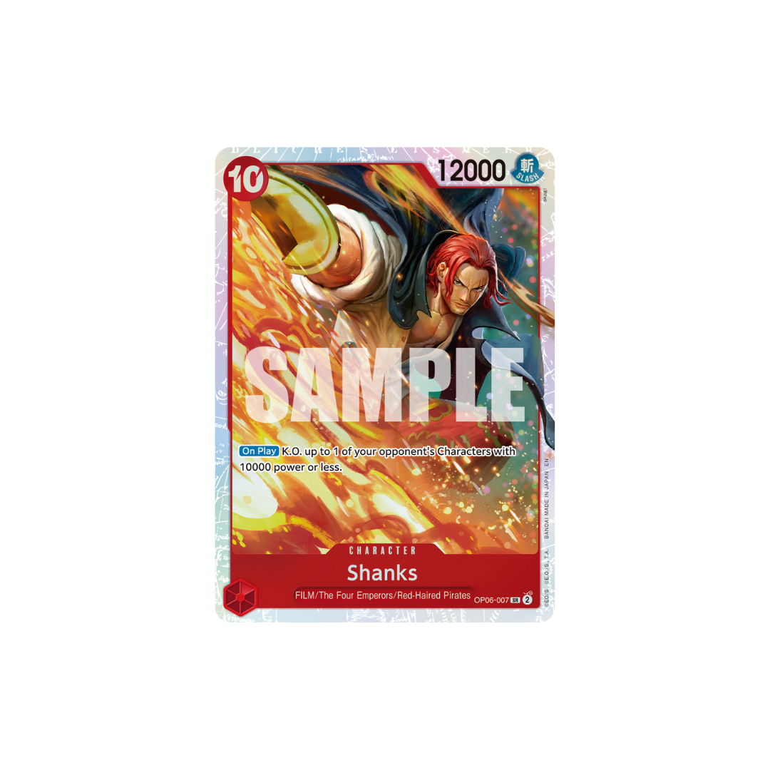 Shanks - OP06-007 - SR - One Piece Card The Best Vol.2