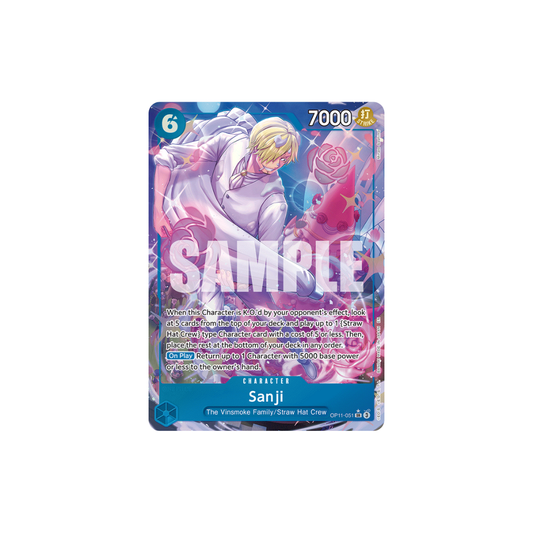 Sanji - OP11-051 - SR Parallel - A Fist Of Divine Speed