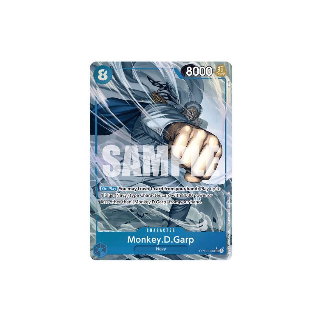 Monkey.D.Garp - OP12-056 - SR Parallel - Legacy Of The Master