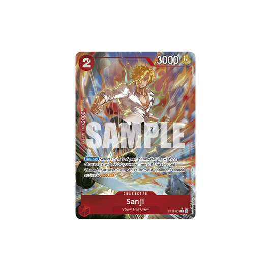 Sanji - ST21-003 - C Parallel - EX GEAR5