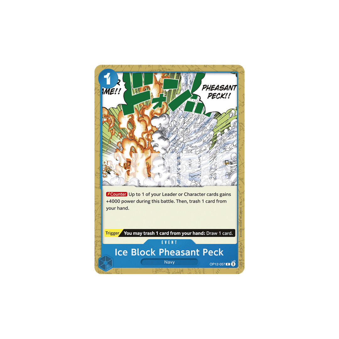 Ice Block Pheasant Peck - OP12-057 - C - Legacy Of The Master