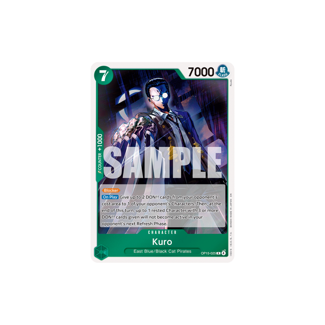 Kuro - OP15-025 - R - Adventure On Kami's Island