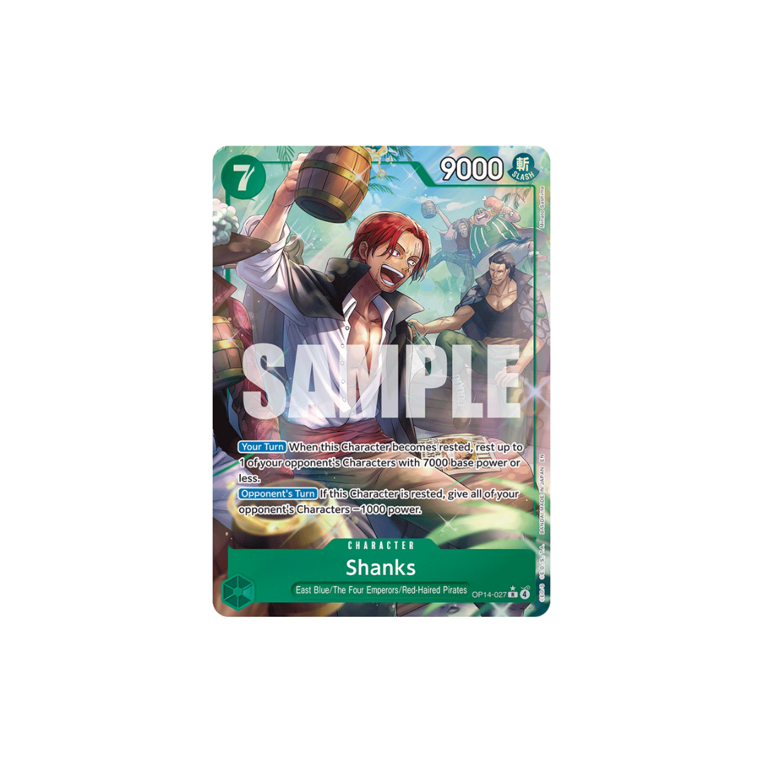 Shanks - OP14-027 - R Parallel - The Azure Sea's Seven