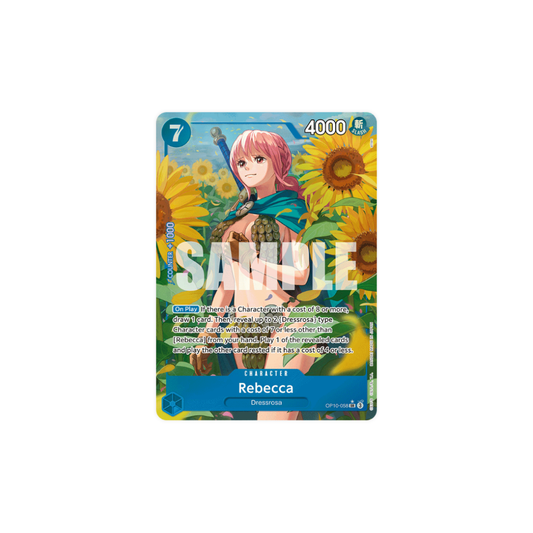 Rebecca - OP10-058 - SR Parallel - Royal Blood