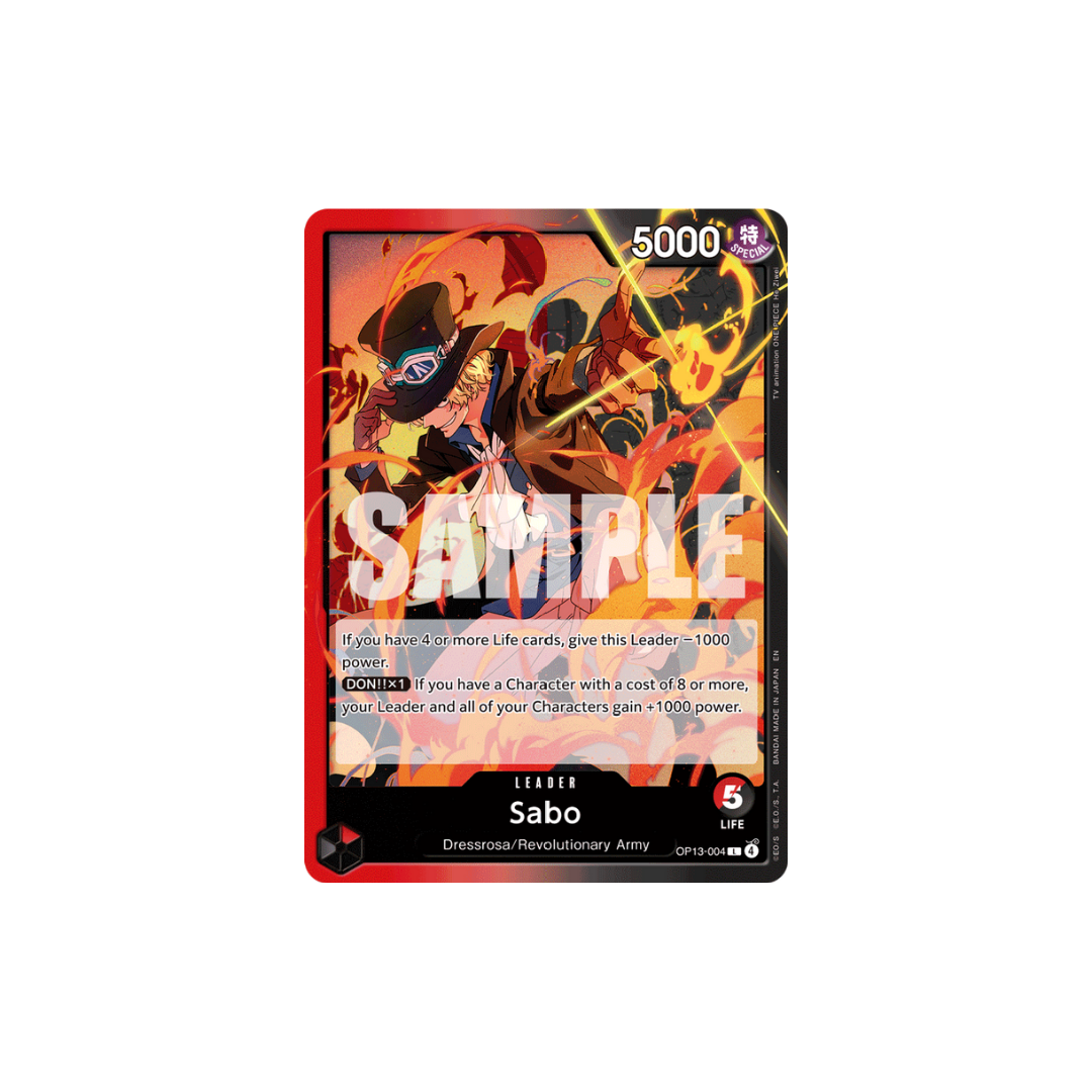 Sabo - OP13-004 - L - Carrying On His Will