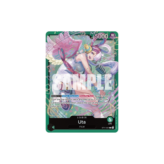 Uta - ST11-001 - L Parallel - Green Uta