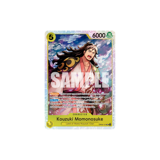Kouzuki Momonosuke - OP06-107 - SR - One Piece Card The Best Vol.2