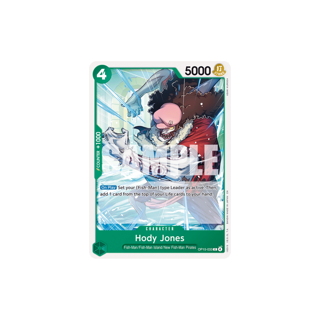 Hody Jones - OP15-033 - C - Adventure On Kami's Island