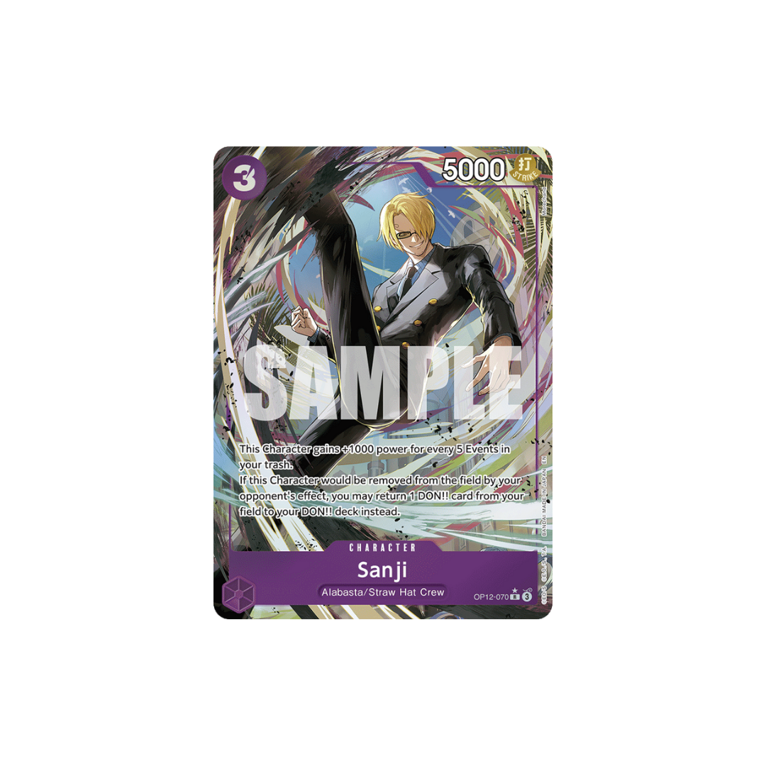 Sanji - OP12-070 - R Parallel - Legacy Of The Master