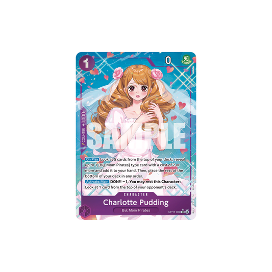 Charlotte Pudding - OP11-070 - SR Parallel - A Fist Of Divine Speed