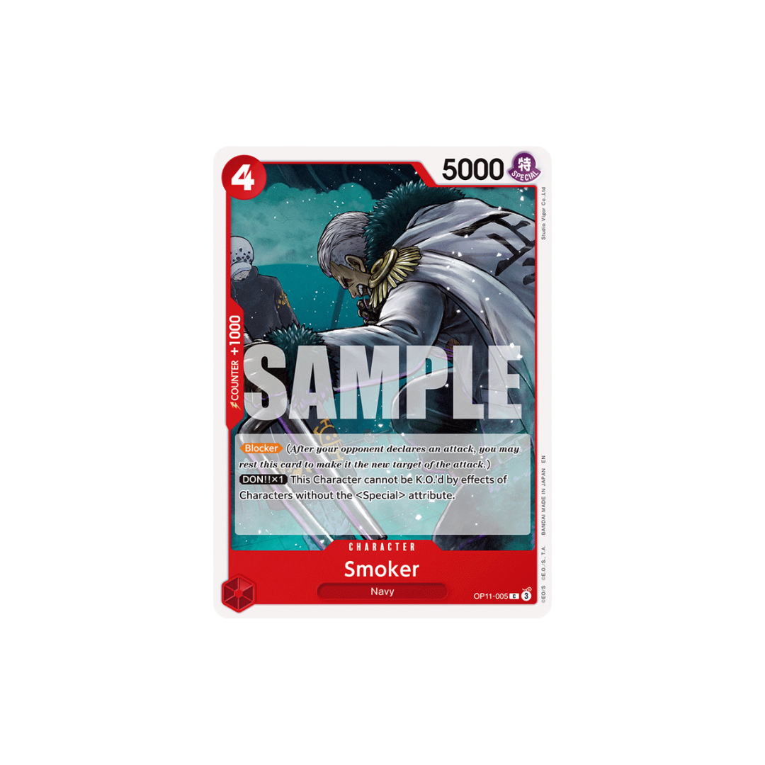 Smoker - OP11-005 - C - A Fist Of Divine Speed