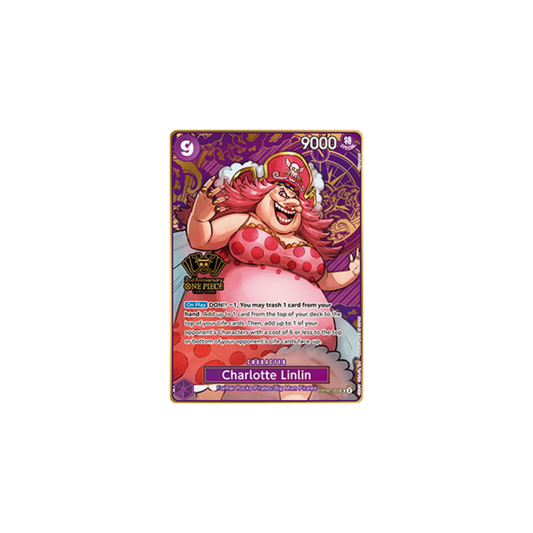 Charlotte Linlin - OP08-069 - SR Parallel - Japanese 2nd Anniversary Set