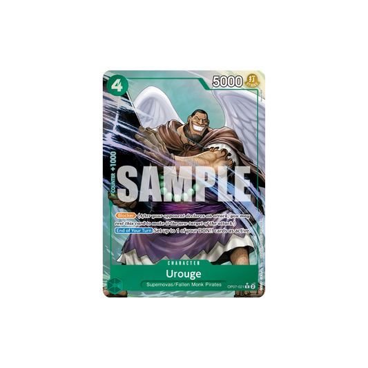 Urouge - OP07-021 - R Parallel - One Piece Card The Best Vol.2