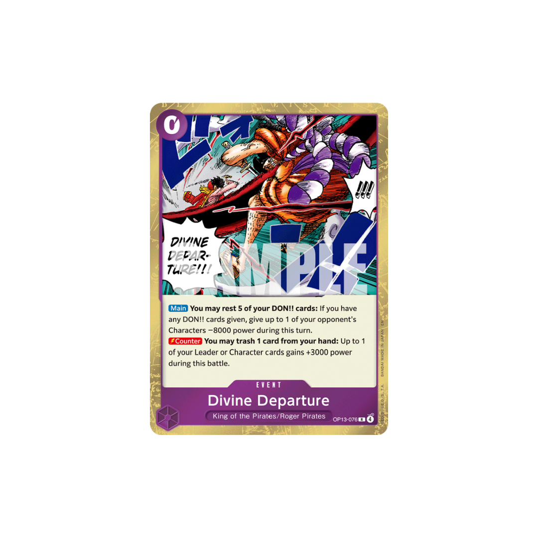 Divine Departure - OP13-076 - R - Carrying On His Will