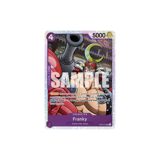Franky - OP09-072 - SR - Emperors In The New World