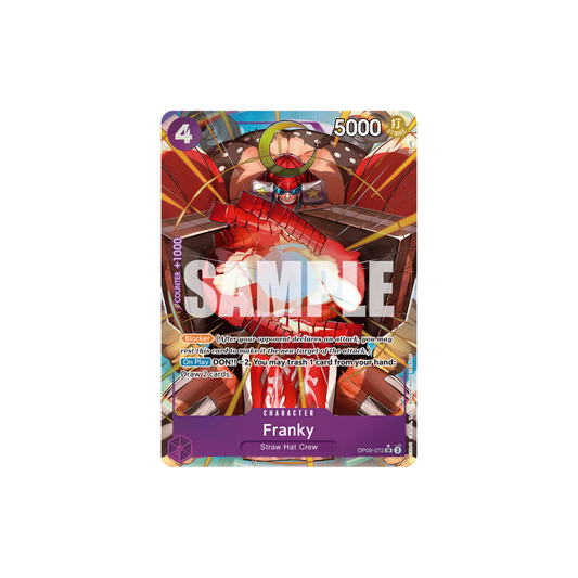 Franky - OP09-072 - SR Parallel - Emperors In The New World