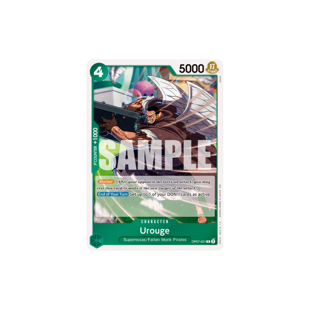 Urouge - OP07-021 - R - One Piece Card The Best Vol.2