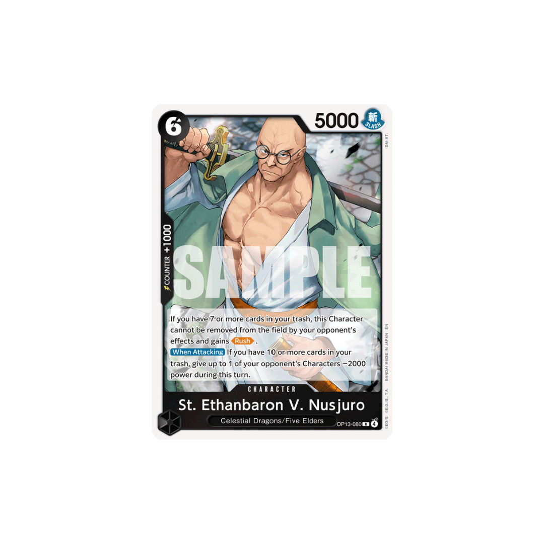 St. Ethanbaron V. Nusjuro - OP13-080 - R - Carrying On His Will