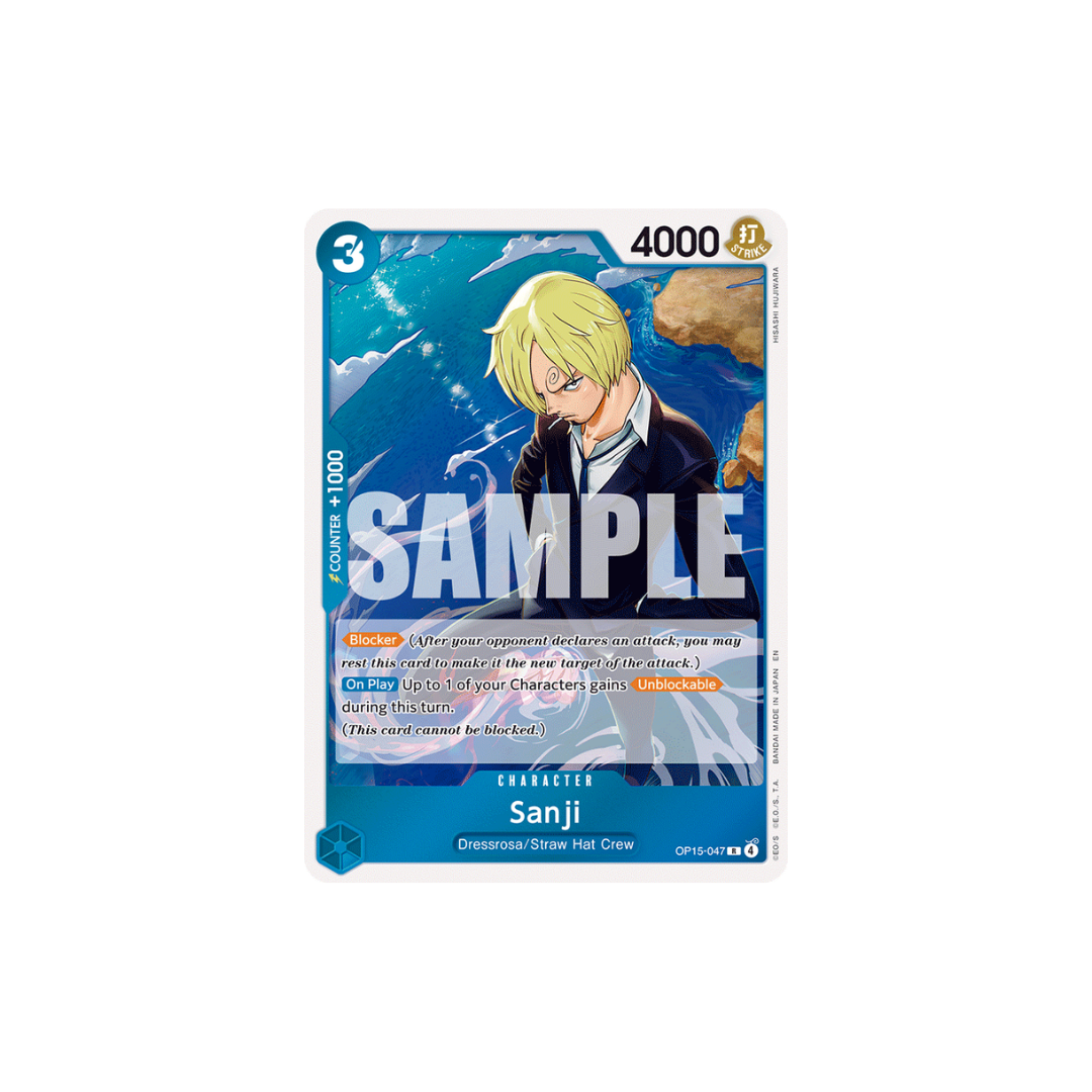 Sanji - OP15-047 - R - Adventure On Kami's Island
