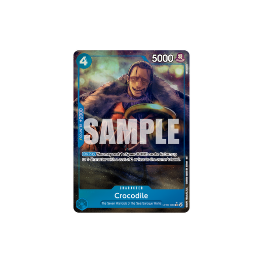 Crocodile - OP07-040 - UC Parallel - One Piece Card The Best Vol.2