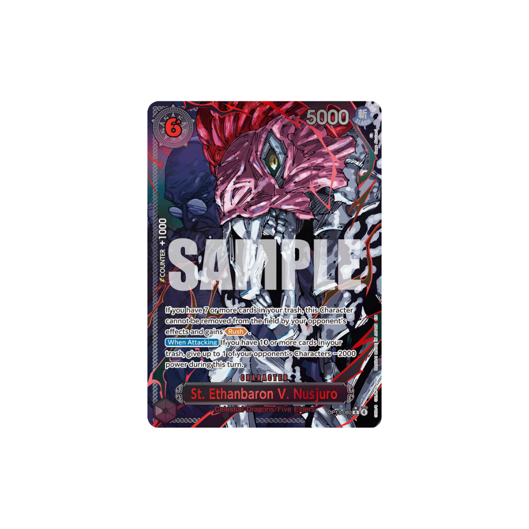 St. Ethanbaron V. Nusjuro - OP13-080 - R Godpack - Carrying On His Will