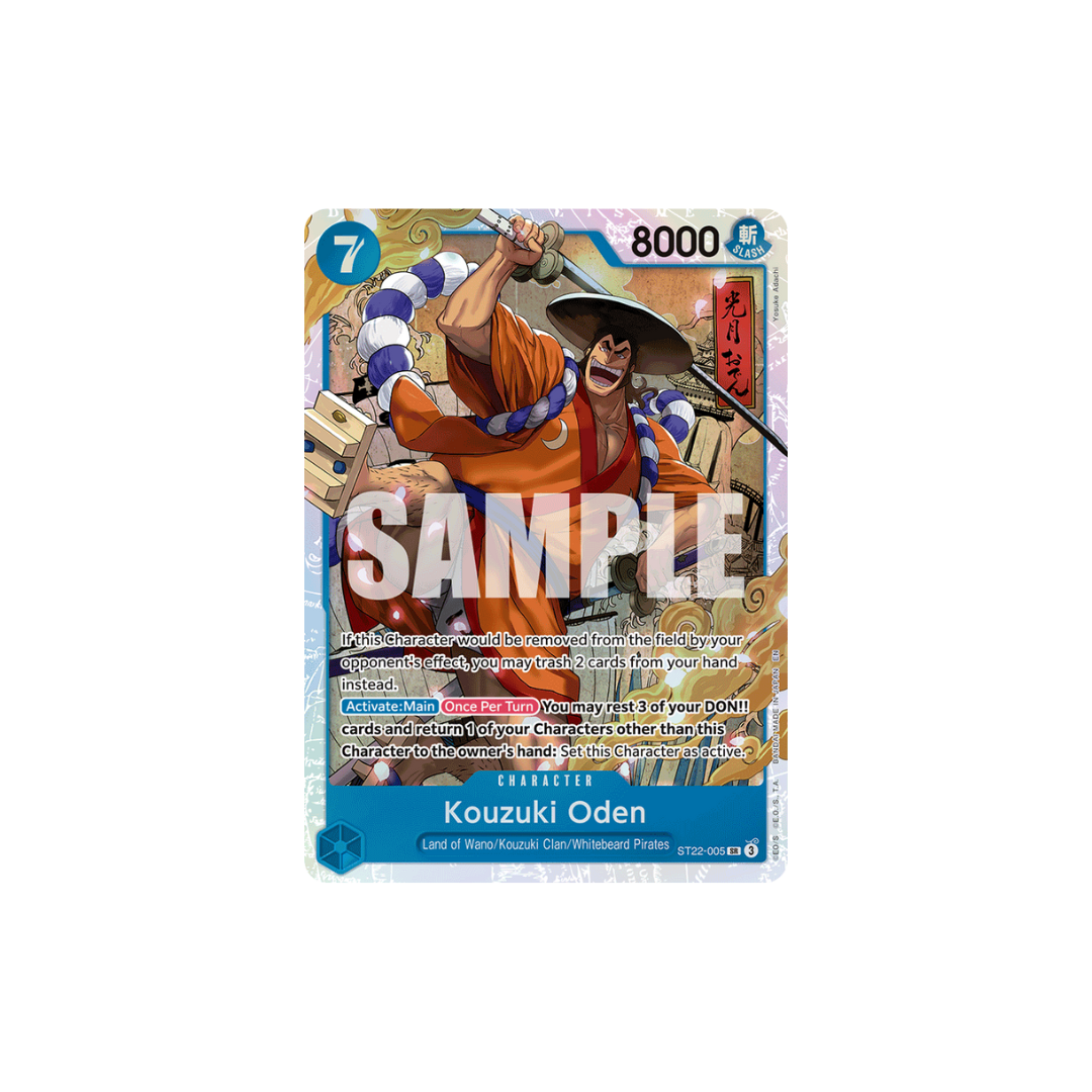 Kouzuki Oden - ST22-005 - SR - Ace & Newgate