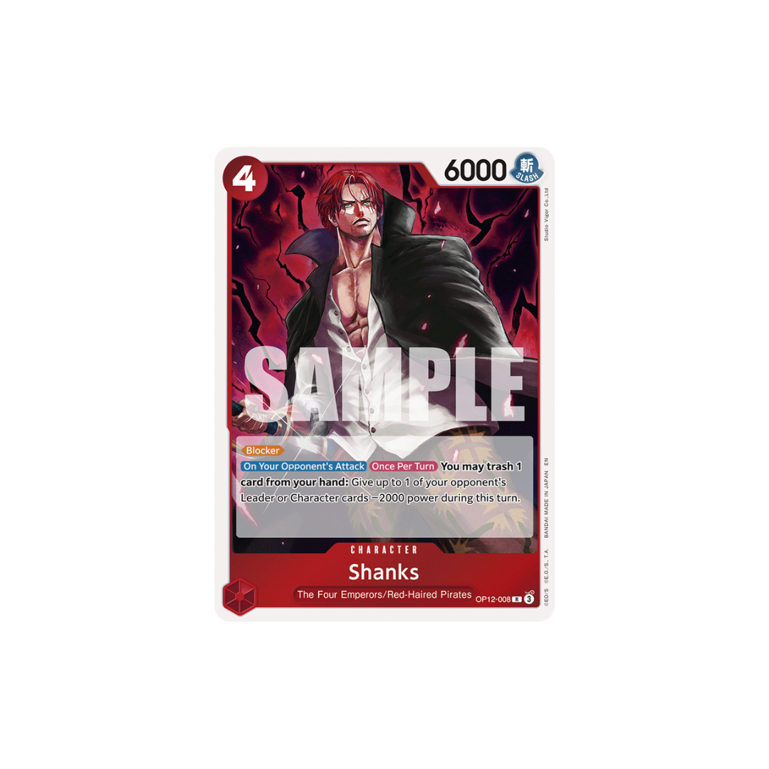 Shanks - OP12-008 - R - Legacy Of The Master