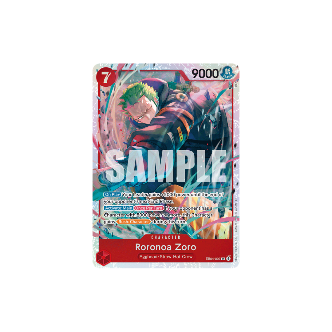 Roronoa Zoro - EB04-007 - SR - Adventure On Kami's Island