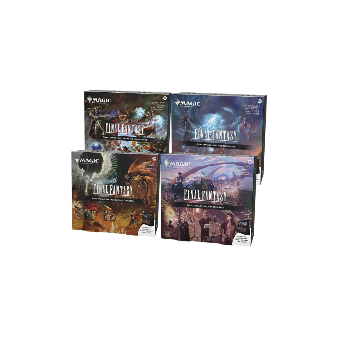 Final Fantasy Scene Box Bundle (Set of 4)