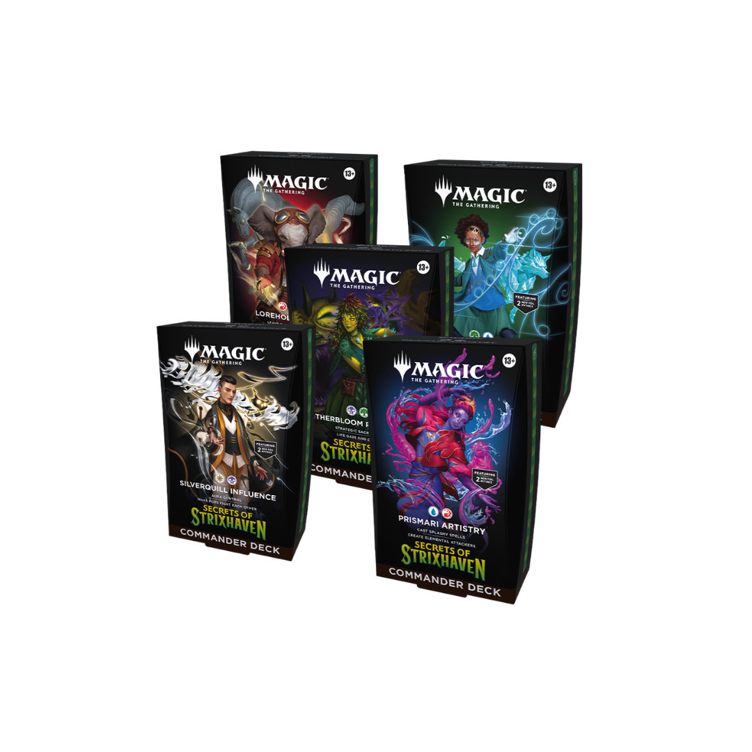 Secrets Of Strixhaven - Commander Deck Bundle