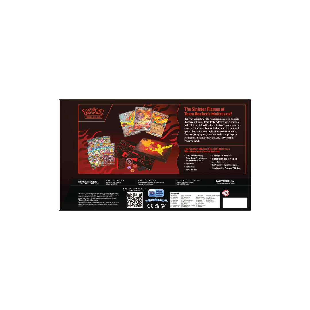 Team Rocket's Moltres ex - Ultra-Premium Collection